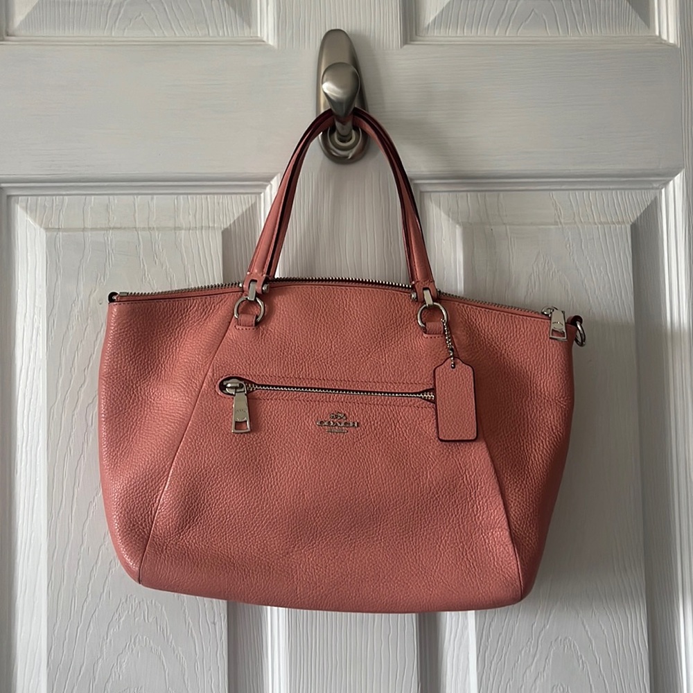 pink coach purse